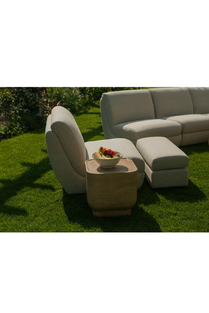 Off-White Outdoor Lounge Chair | Zuiver Mississippi | Oroatrade.com