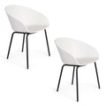 Hospitality furniture - Curved Molded Dining Armchairs (2) - www.oroatrade.com