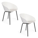 Hospitality furniture - Curved Molded Dining Armchairs (2) - www.oroatrade.com