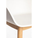 Hospitality furniture - Oak Legged Molded Dining Armchairs (2) - www.oroatrade.com