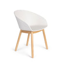 Hospitality furniture - Oak Legged Molded Dining Armchairs (2) - www.oroatrade.com