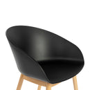 Hospitality furniture - Oak Legged Molded Dining Armchairs (2) - www.oroatrade.com