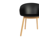 Hospitality furniture - Oak Legged Molded Dining Armchairs (2) - www.oroatrade.com
