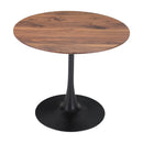 Wooden Pedestal Dining Table | OROA Modern Opus | Oroatrade.com
