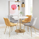 Round Pedestal Dining Table | OROA Modern Opus | Oroatrade.com