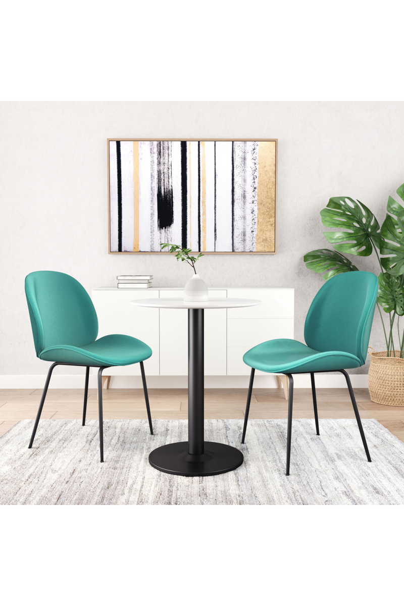 White Bistro Table | OROA Modern Alto