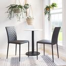 White Bistro Table | OROA Modern Alto | Oroatrade.com