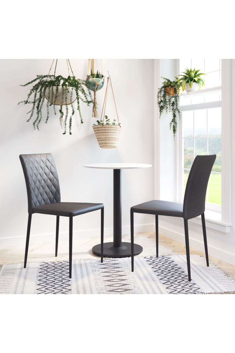 White Bistro Table | OROA Modern Alto