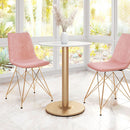 White Bistro Table | OROA Modern Alto | Oroatrade.com