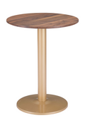 Brown Wooden Bistro Table | OROA Modern Alto | Oroatrade.com