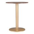 Brown Wooden Bistro Table | OROA Modern Alto | Oroatrade.com