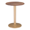 Brown Wooden Bistro Table | OROA Modern Alto | Oroatrade.com