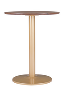 Brown Wooden Bistro Table | OROA Modern Alto | Oroatrade.com