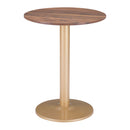 Brown Wooden Bistro Table | OROA Modern Alto | Oroatrade.com