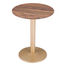Brown Wooden Bistro Table | OROA Modern Alto | Oroatrade.com