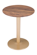 Brown Wooden Bistro Table | OROA Modern Alto | Oroatrade.com
