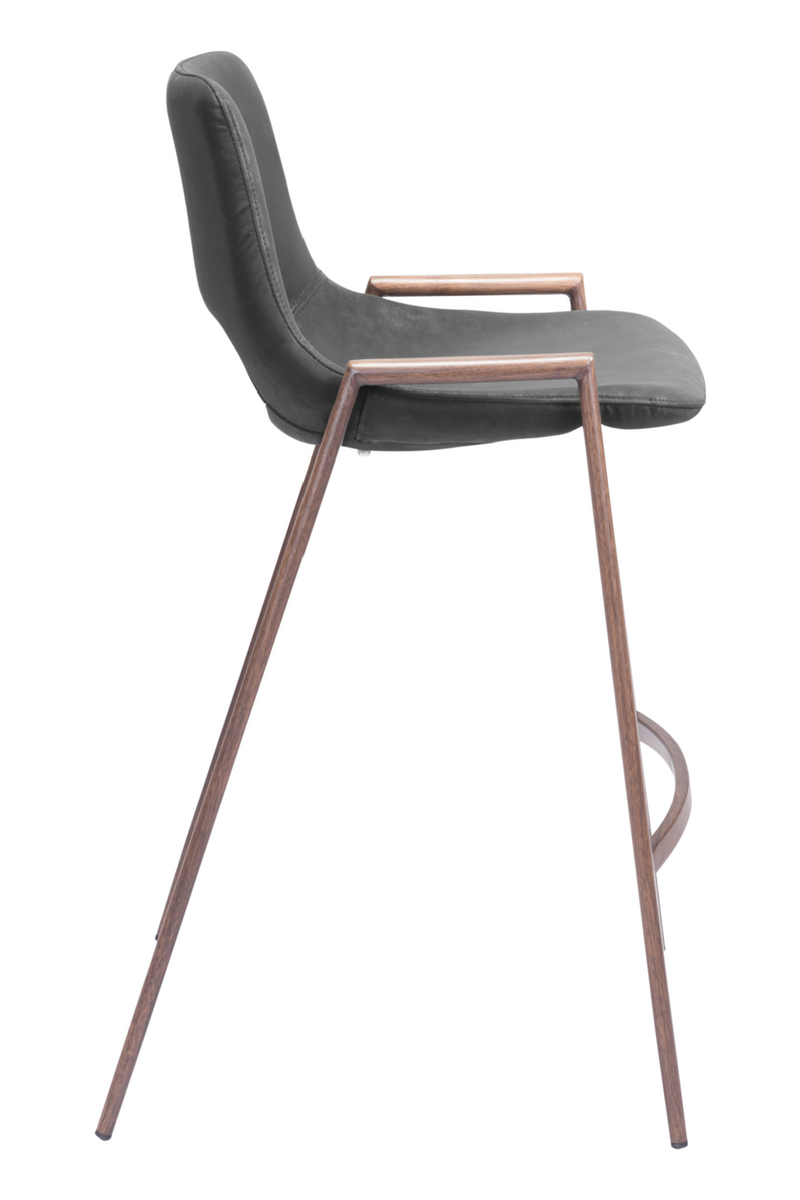 Leather Counter Stools (2) | OROA Modern Desi | Oroatrade.com