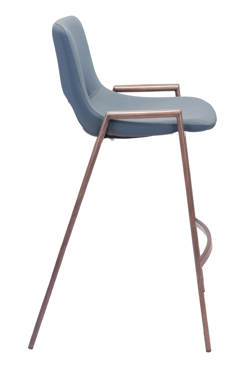 Leather Counter Stools (2) | OROA Modern Desi | Oroatrade.com