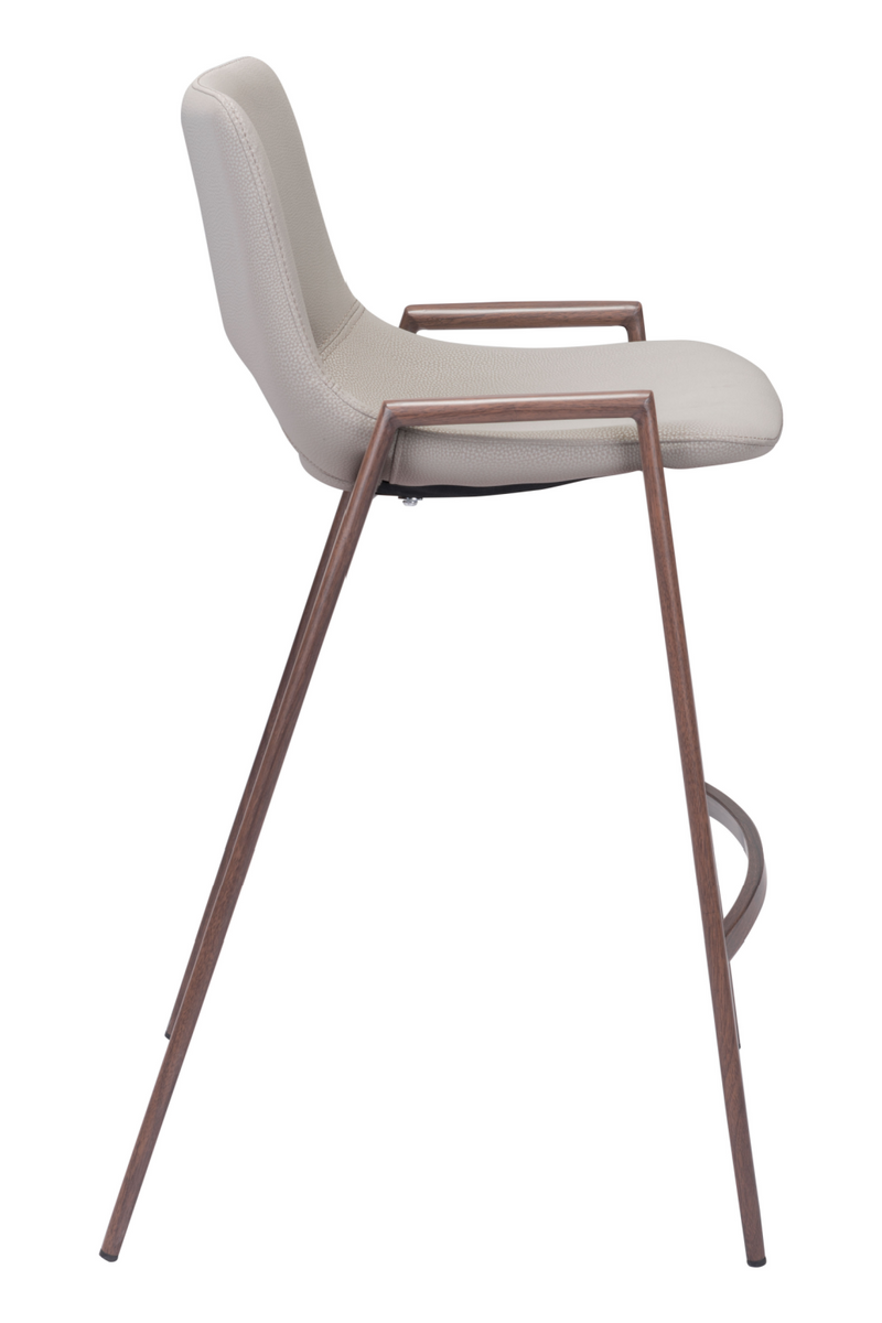 Leather Counter Stools (2) | OROA Modern Desi | Oroatrade.com