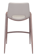 Leather Counter Stools (2) | OROA Modern Desi | Oroatrade.com