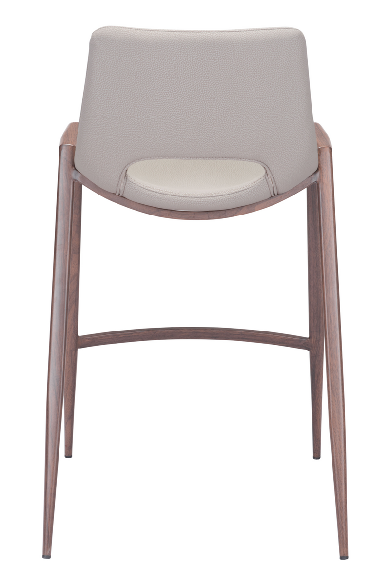 Leather Counter Stools (2) | OROA Modern Desi | Oroatrade.com
