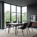 Leather Dining Chairs (2) | OROA Modern Desi | Oroatrade.com