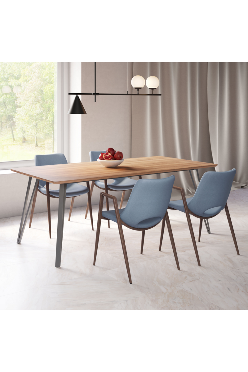 Leather Dining Chairs (2) | OROA Modern Desi | Oroatrade.com