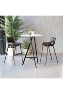 Leather Bar Stools (2) | OROA Modern Desi | Oroatrade.com