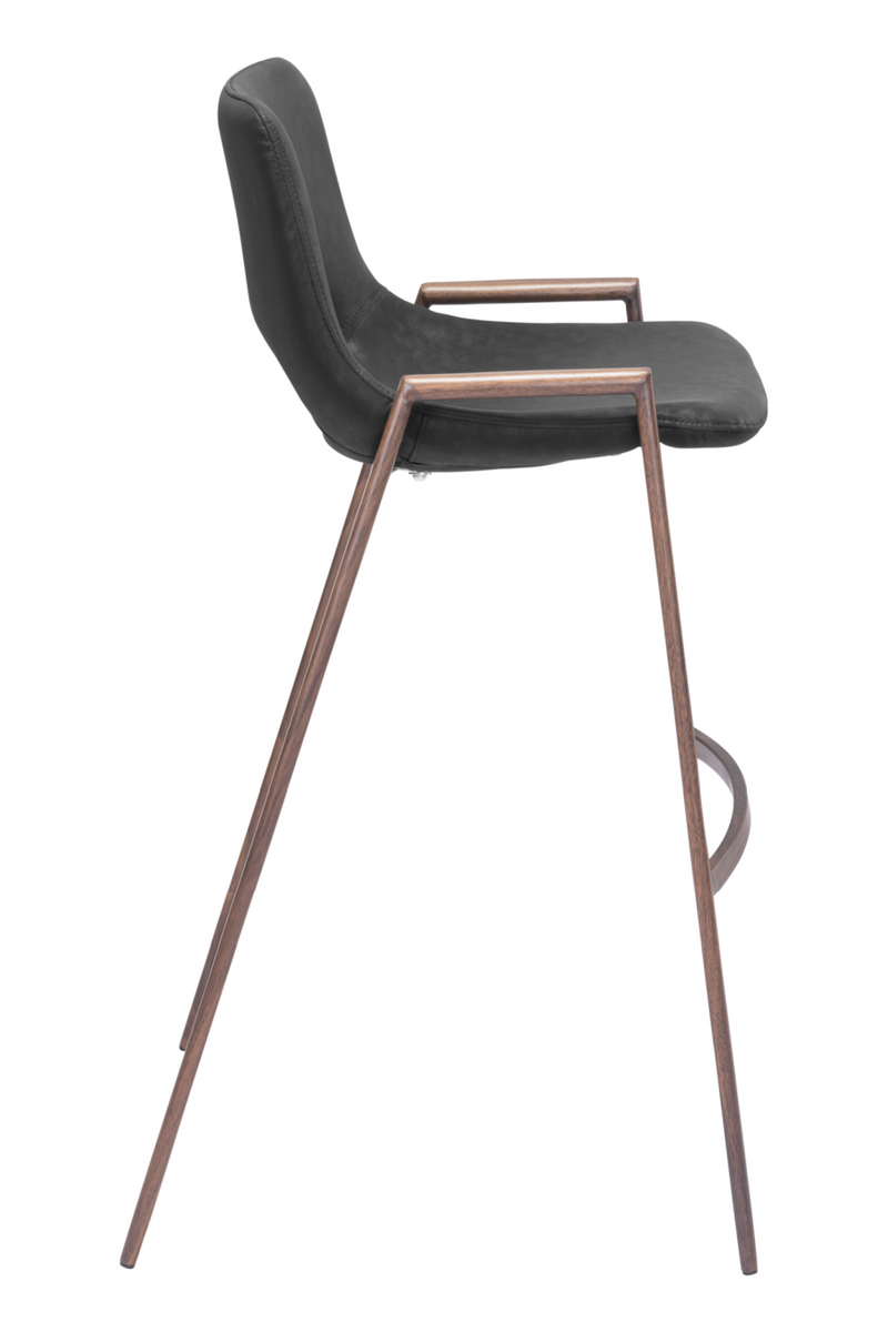Leather Bar Stools (2) | OROA Modern Desi | Oroatrade.com