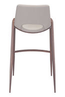 Leather Bar Stools (2) | OROA Modern Desi | Oroatrade.com