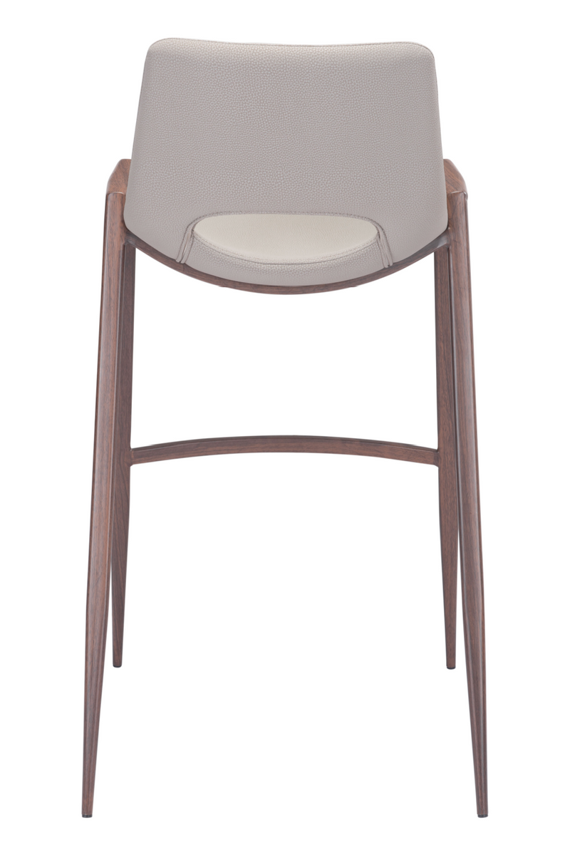 Leather Bar Stools (2) | OROA Modern Desi | Oroatrade.com