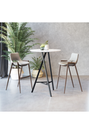 Leather Bar Stools (2) | OROA Modern Desi | Oroatrade.com