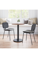 Brown Wooden Bistro Table | OROA Modern Alto | Oroatrade.com