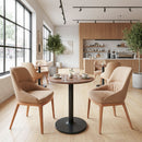 Brown Wooden Bistro Table | OROA Modern Alto | Oroatrade.com