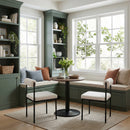 Brown Wooden Bistro Table | OROA Modern Alto | Oroatrade.com