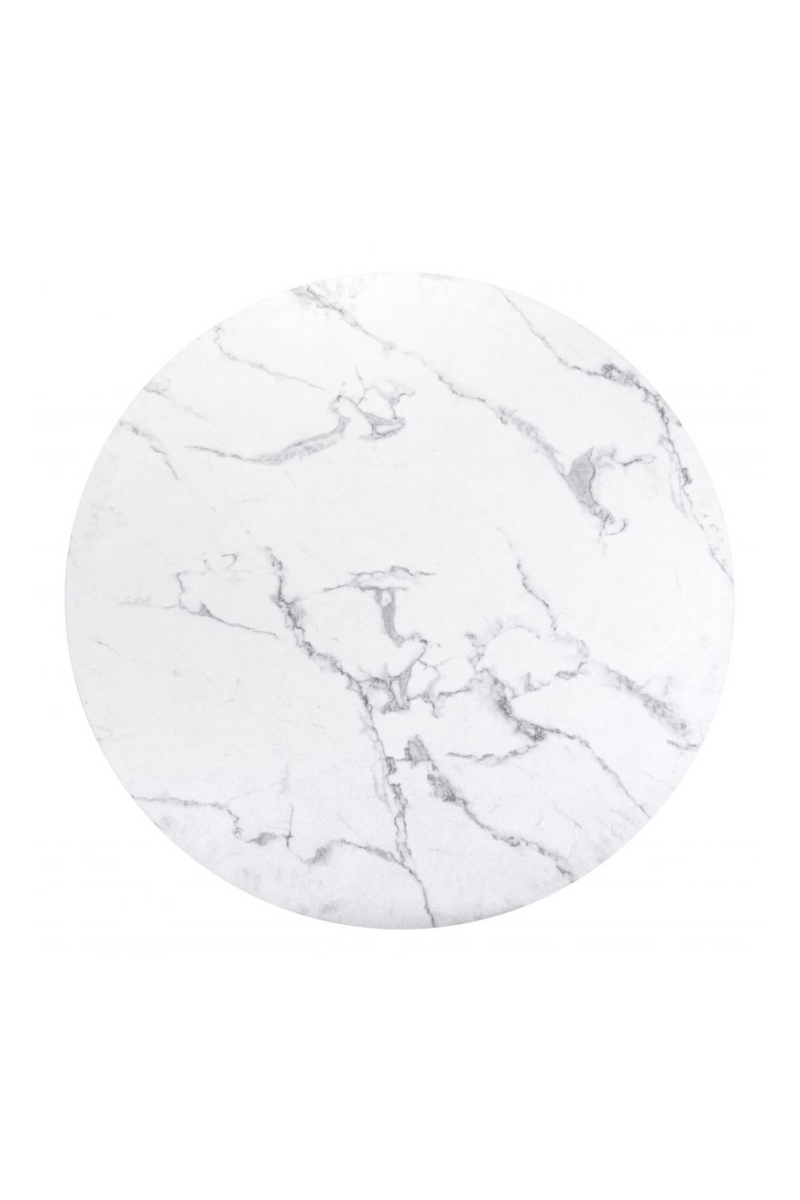 Round Marble Print Dining Table | OROA Modern Amiens | Oroatrade.com