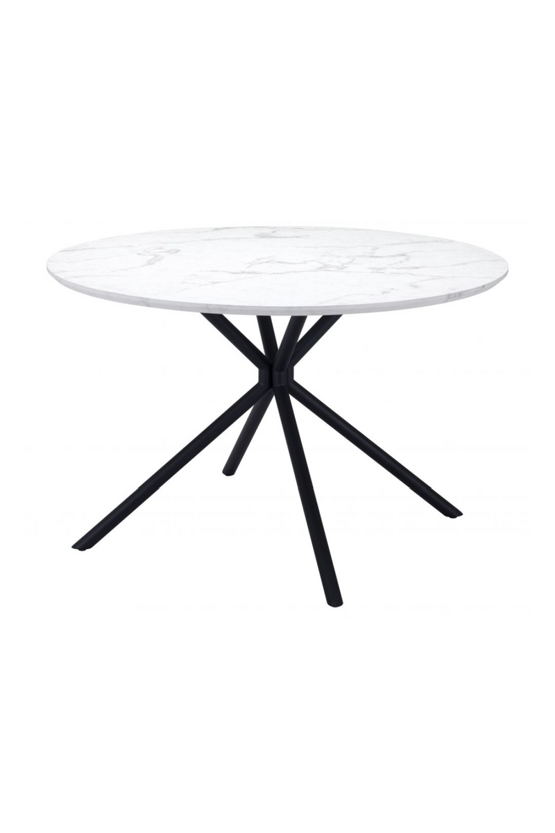 Round Marble Print Dining Table | OROA Modern Amiens | Oroatrade.com
