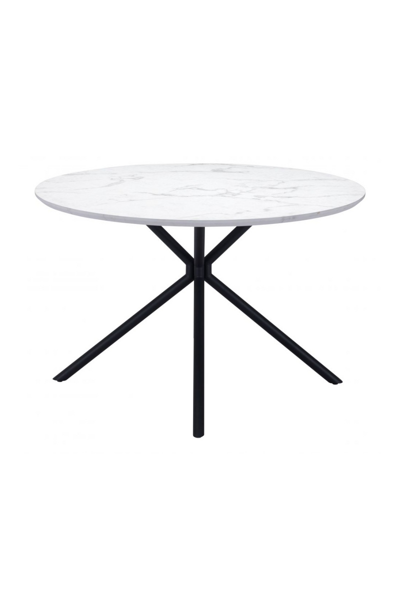 Round Marble Print Dining Table | OROA Modern Amiens | Oroatrade.com