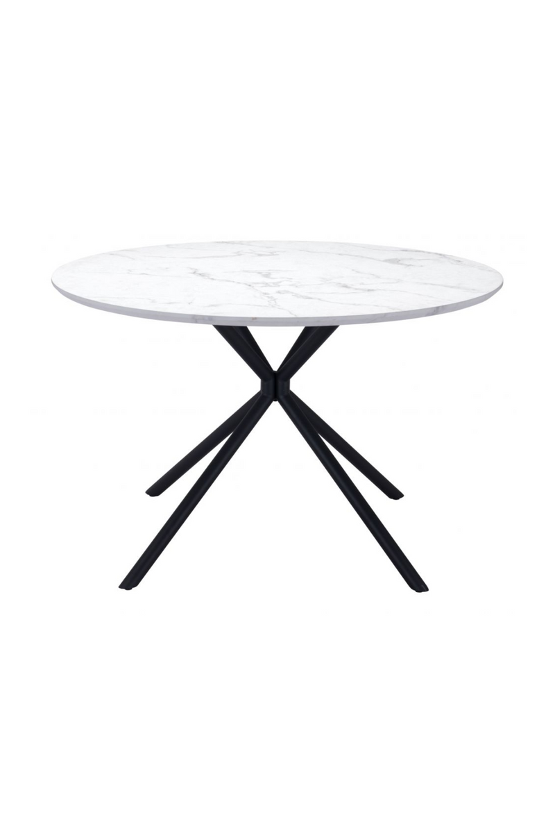 Round Marble Print Dining Table | OROA Modern Amiens | Oroatrade.com