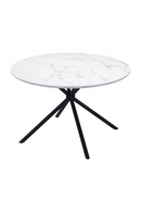 Round Marble Print Dining Table | OROA Modern Amiens | Oroatrade.com