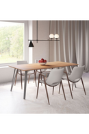 Wooden Rectangular Dining Table | OROA Modern Perpignan | Oroatrade.com