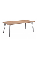 Wooden Rectangular Dining Table | OROA Modern Perpignan | Oroatrade.com