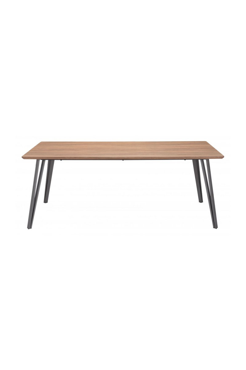 Wooden Rectangular Dining Table | OROA Modern Perpignan | Oroatrade.com