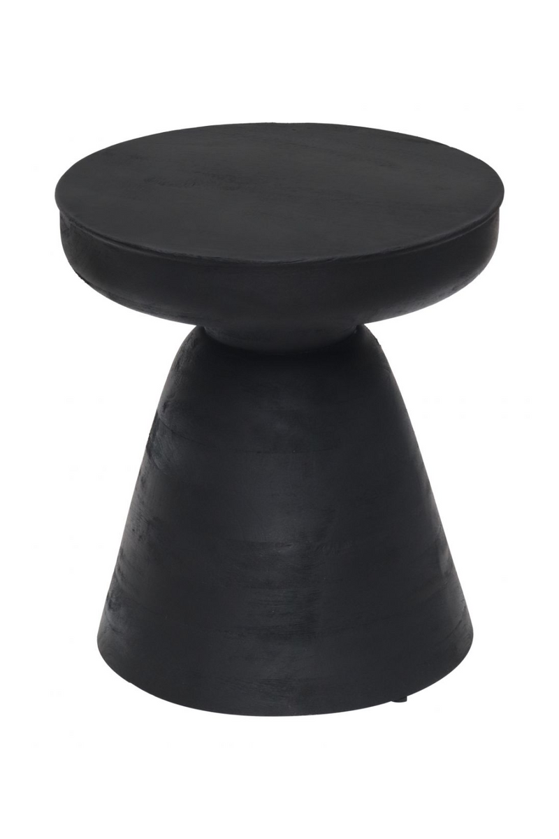 Black Mango Wood Side Table | OROA Modern Sage | Oroatrade.com