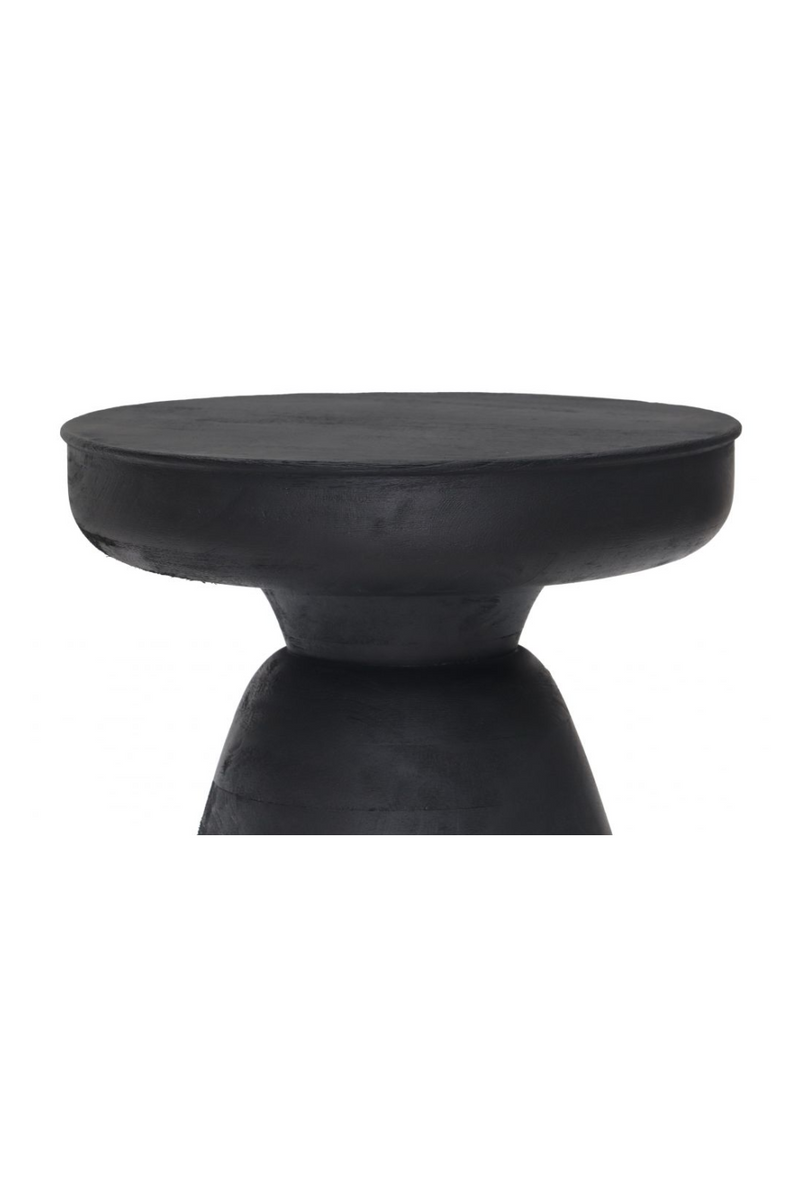 Black Mango Wood Side Table | OROA Modern Sage | Oroatrade.com