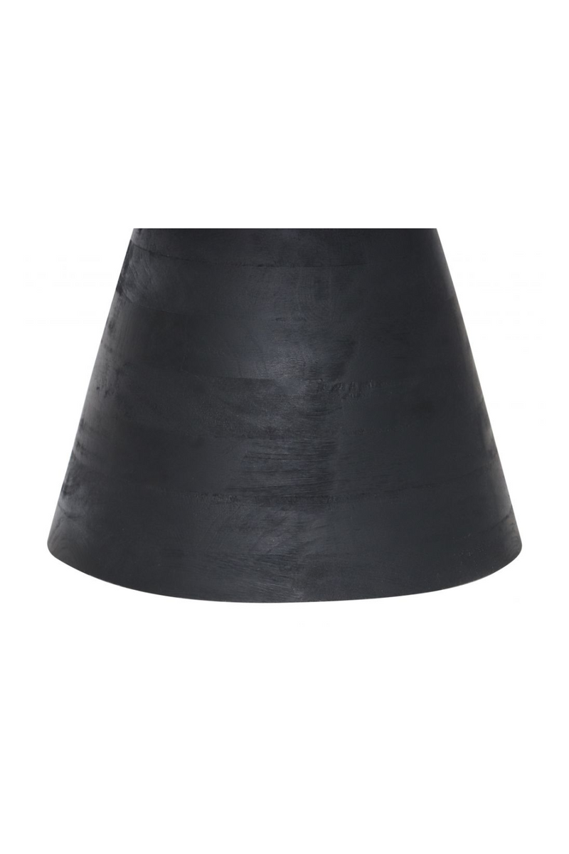 Black Mango Wood Side Table | OROA Modern Sage | Oroatrade.com