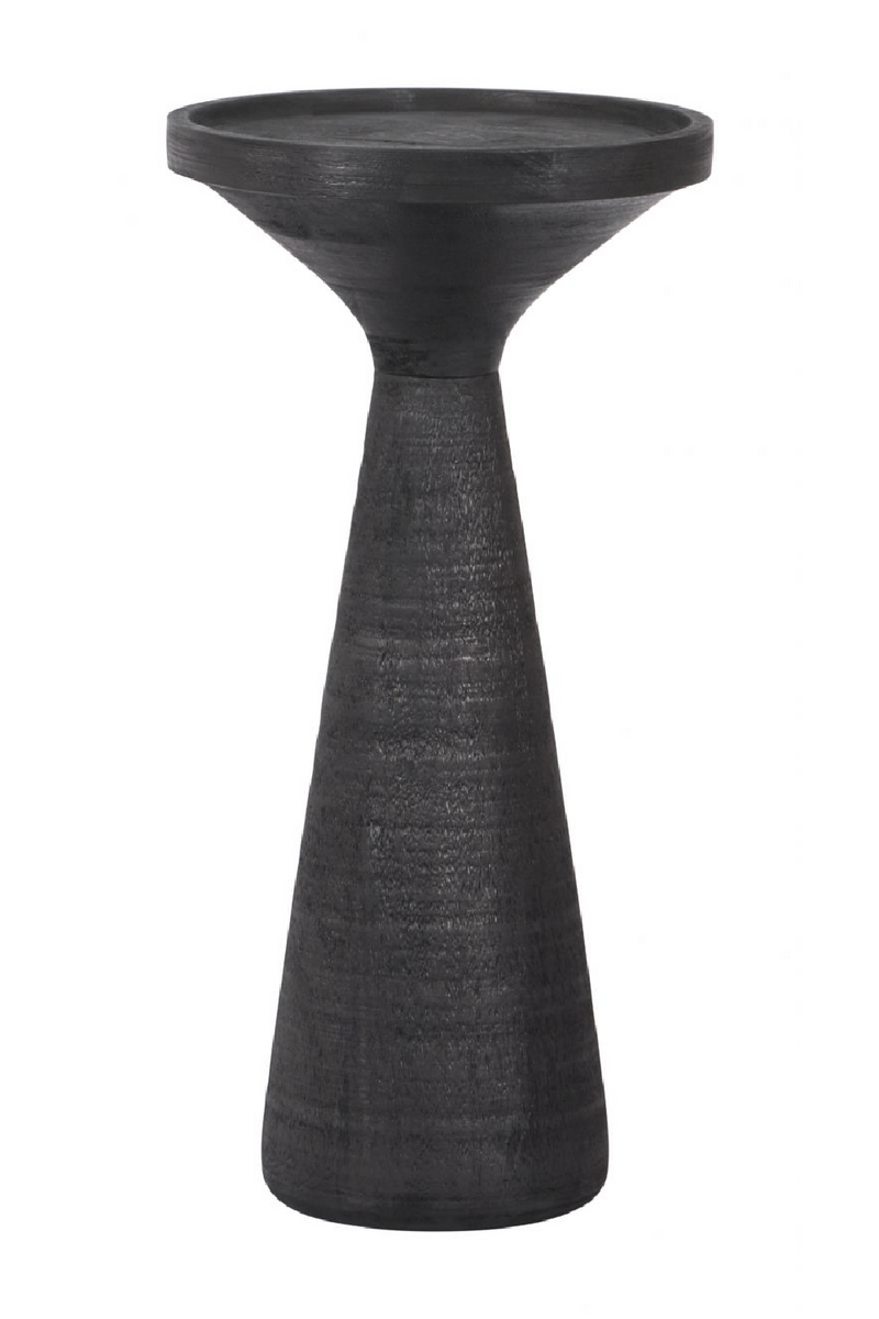 Black Minimalist Wooden Side Table | OROA Modern Omni | Oroatrade.com