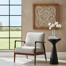 Black Minimalist Wooden Side Table | OROA Modern Omni