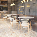 White Pedestal Dining Table | OROA Modern Phoenix | Oroatrade.com