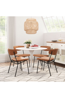 White Pedestal Dining Table | OROA Modern Phoenix | Oroatrade.com